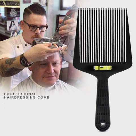 1pc hair horizontal comb barber balance brush salon hair cutting brush styling tools ► Photo 1/3