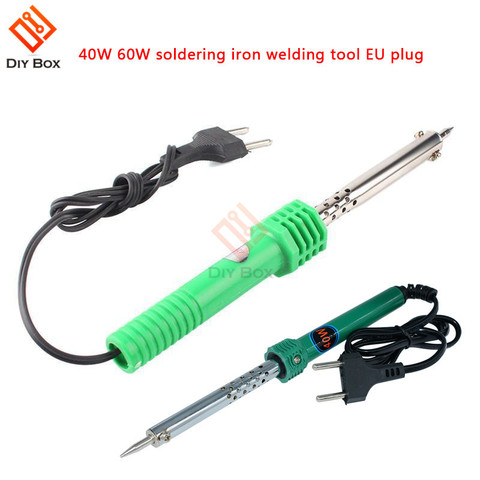 40W 60W Electric Soldering Iron Welding Tool AC 220V-240V Soldering Iron Welding Tool EU Plug ► Photo 1/6