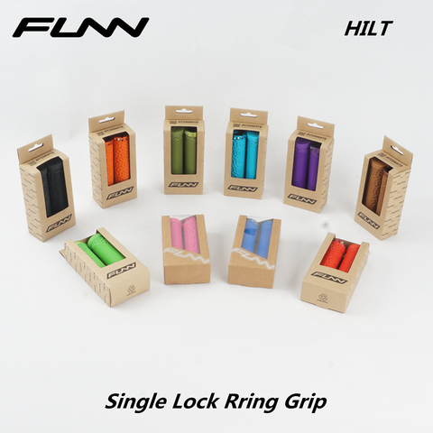 FUNN HILT GRIP MTB Mountain Bike Single Lock Ring 30MM Kraton Comfort Control AM Enduro XC BMX Down Hill Trail Bicycle GRIP ► Photo 1/6