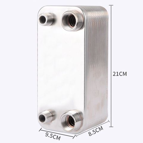 24 Plates Heat Exchanger Beer Wort Chiller Cooler SUS 304 Stainless Steel For Homebrew Beer ► Photo 1/1