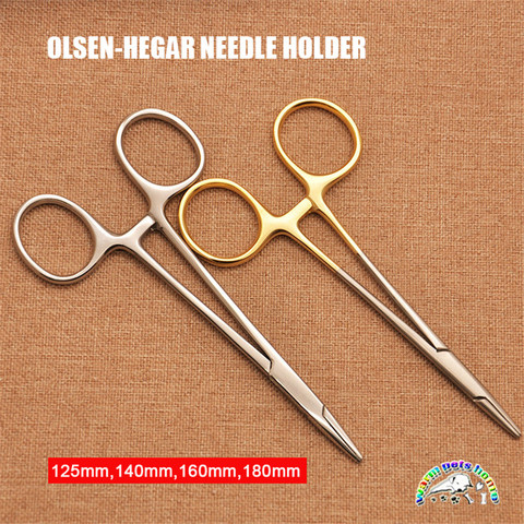 Needle Holder Medical Stainless Steel Surgical Suture Needle Holding Forceps Veterinary Instrument ► Photo 1/6