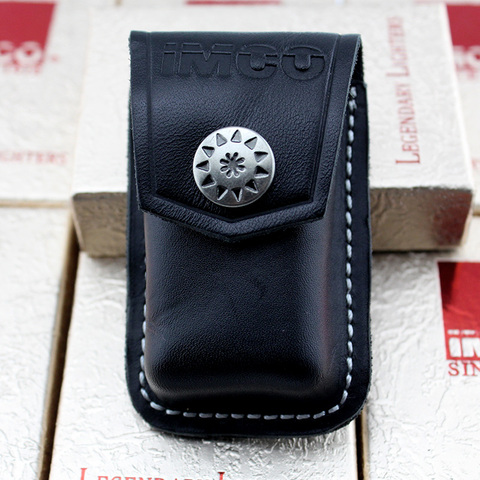 IMCO lighters  genuine leather case. High quality Mini portable Austria Cigarette Lighter ► Photo 1/6