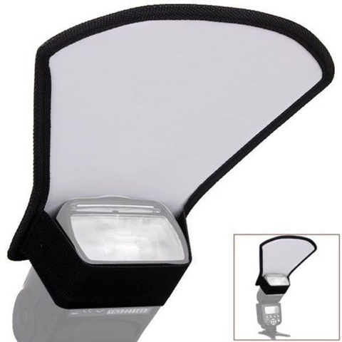 Universal Flash Bounce Reflector Diffuser for Canon Nikon Pentax Sony  Yongnuo