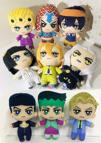 JAPAN JoJos Bizarre Adventure Golden Wind Buccellati Abbacchio Fugo Yoshikage Kira Rohan Kishibe Josuke Higashikata plush ► Photo 1/1