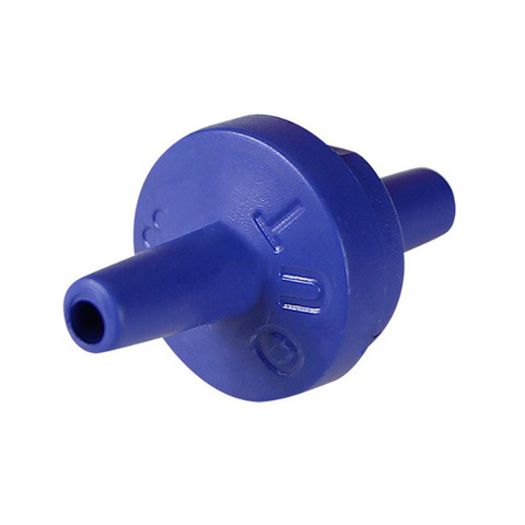 5pcs Blue Fish Aquarium Air Pump Check Valve 5 X One Way Non-Return Check Valve Aquarium Co2 System Air Pump ► Photo 1/6