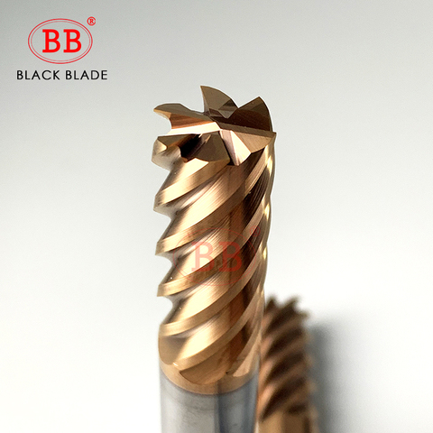 BB 6 Flutes Carbide End Mill Metal Steel Milling Cutter CNC Finish Machining Router ► Photo 1/5