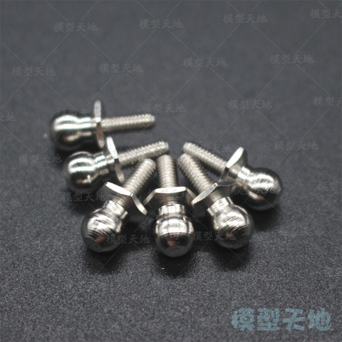 6PCS HSP 02038 Metal Ball Head Screw 6P For 1/10 RC Model Car Flying Fish 94122 94123 94106 94166 94155 94177 94111 94188 ► Photo 1/1