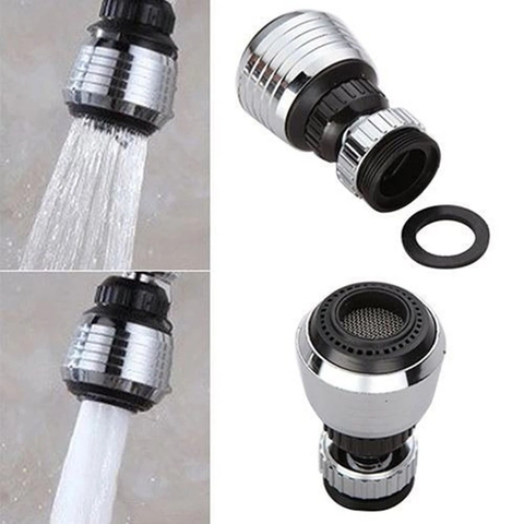 Kitchen Sink Faucet Sprayer Water Saving Aerator 360 Degrees Rotatable Bubbler Filter Free To Bend Nozzle Flexible Tap Aerators ► Photo 1/6