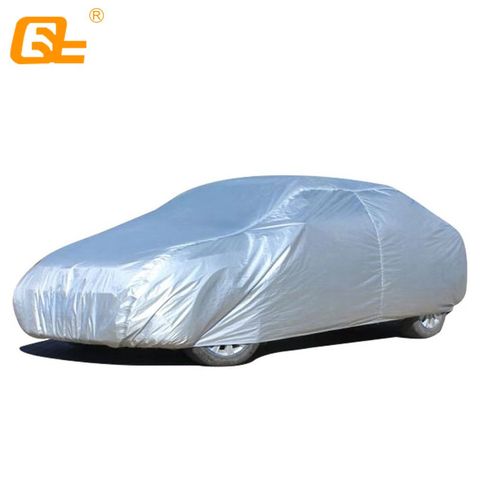 170T Waterproof car covers outdoor sun protection cover Uv protection dust rain snow protective Universal suv sedan hatchback ► Photo 1/6