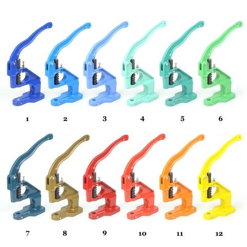KALASO 1PC Various Colors Hand Press Tool Machine For Eyelet Grommet OR Double Cap Rivets DIY Craft Tools ► Photo 1/6