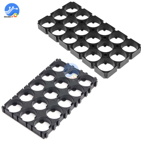 10Pcs 3x5 3x6 Cell 18650 Batteries Spacer Radiating Shell Plastic Heat Stable Holder Bracket with 10m Nickel Plated Steel Strip ► Photo 1/6