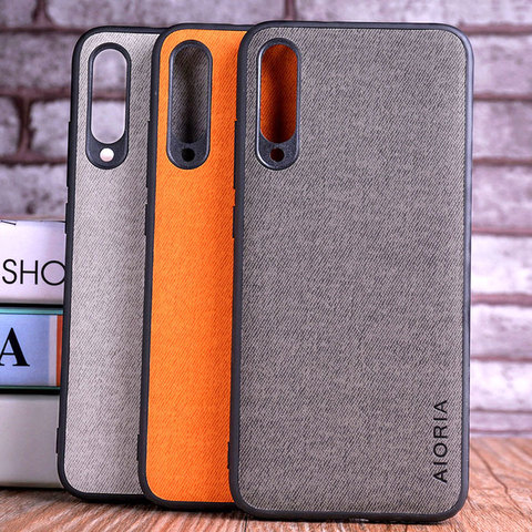 Case for Xiaomi Mi A3 A1 A2 Lite coque Luxury textile Leather skin soft  hard cover for Xiaomi Mi A3 A1 A2 Lite case funda capa ► Photo 1/6