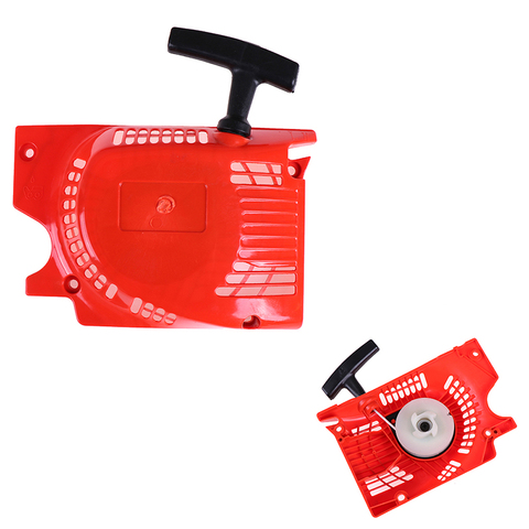 1pcs Red recoil pull starter for chinese chainsaw 4500 5200 5800 45 52cc 58cc ► Photo 1/6