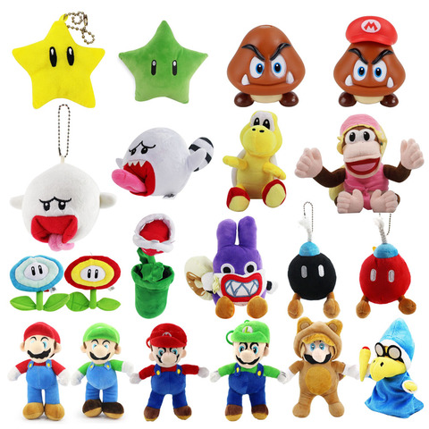 Anime Super Mario Bros Mario Luigi Goomba Ghost Star Mushroom Koopa ...