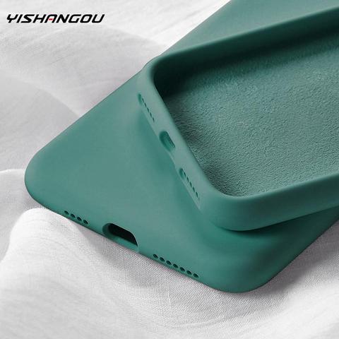 For Samsung S20 FE 5G A51 A71 A50 A70 A21S Rubber Liquid Silicone Shockproof Case For Galaxy A31 A41 A10 A20 A30 A40 A40S A50S ► Photo 1/6