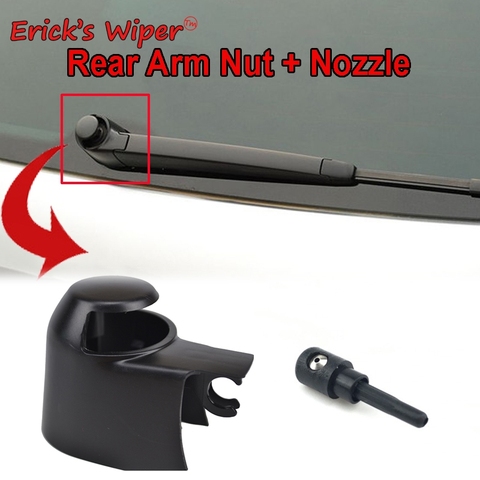 Erick's Wiper Windshield Windscreen Rear Wiper Arm Washer Cover Cap Nut & Jet Nozzle Set For VW Transporter T5 2009 - 2016 2015 ► Photo 1/6