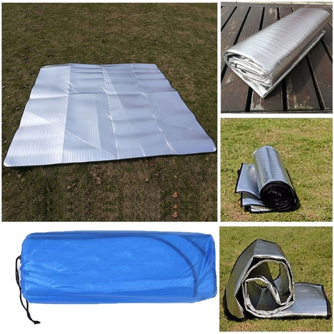 Waterproof Pad Aluminum Foil EVA Camping Mats Foldable High Quality Folding Sleeping Picnic Beach Mattress Outdoor Accessories ► Photo 1/1