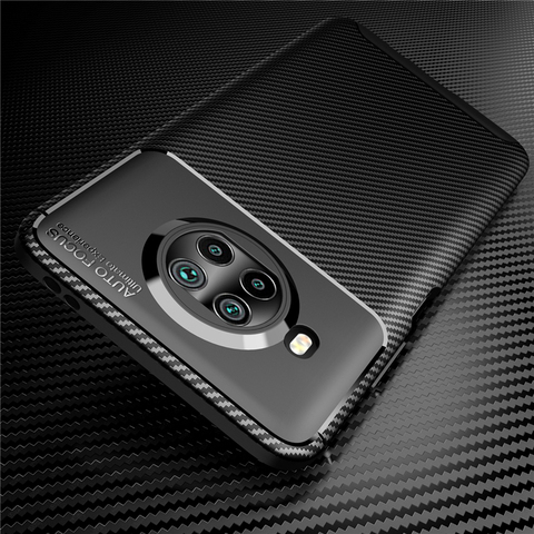 For Xiaomi Mi 10T Lite 5G Case Silicone Slim Carbon Fiber Anti-knock Case For Xiaomi Mi 10T Lite 5G Cover For Xiaomi 10T Lite 5G ► Photo 1/6