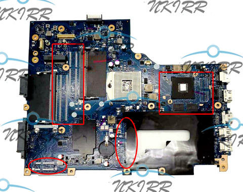 VA70/VG70 Rev:2.1 710M 2G NB.M6Q11.001 69N099M22A02 69N07NM17A03 NBV8911001 MotherBoard for Aspire E1-731 E1-771 V3-771 v3-771g ► Photo 1/3