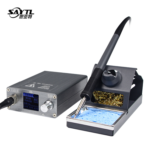 OSS T12-X Soldering Station electronic welding iron LED Digital display BGA Rework Station With Soldering Tips Welding tools ► Photo 1/6