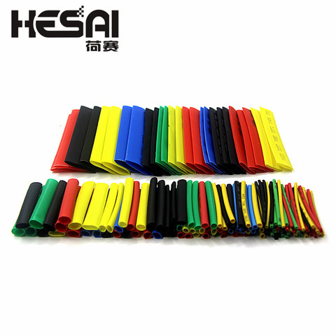 164PCS Heat Shrinkable Tube Polyolefin Casing Cable Tube Kit Mixed Color ► Photo 1/4