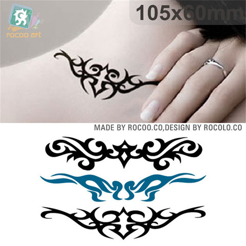 Body Art Waterproof Temporary Tattoos Sticker For Men Women Individuality 3D Totem Design ► Photo 1/1