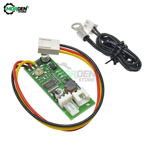 DC 12V 2-3 Wire Temperature Control Denoised Speed Controller Governor Regulator ON/OFF with Probe for Computer PC Fan/alarm ► Photo 1/6