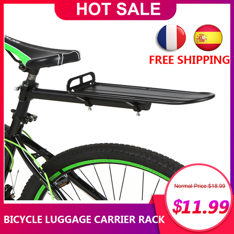 10KG Bicycle Luggage Carrier Bike Rack Aluminum Alloy Cargo Rear Rack Shelf Cycling Seatpost Bag Holder Stand MTB Install Tools ► Photo 1/6