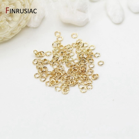 Open Jump Rings DIY Jewelry Making Supplies 2.6mm 3mm 4mm 5mm 6mm 8mm Open Ring for Earrings Bracelets Necklaces Connector Rings ► Photo 1/6