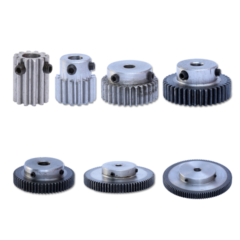 1 Piece 1M35T Spur Gear Bore 6/6.35/7/8/10 /12/12.7/14/15/16/17mm Motor Gear Low Carbon Steel Material Stable Gear for motor ► Photo 1/5