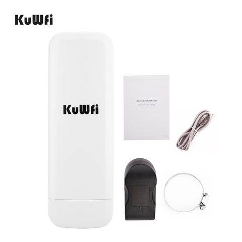 3KM Long Range Outdoor CPE WIFI Router 2.4GHz 300Mbps Wireless AP WIFI Repeater Access Point WIFI Extender Bridge Client Router ► Photo 1/6