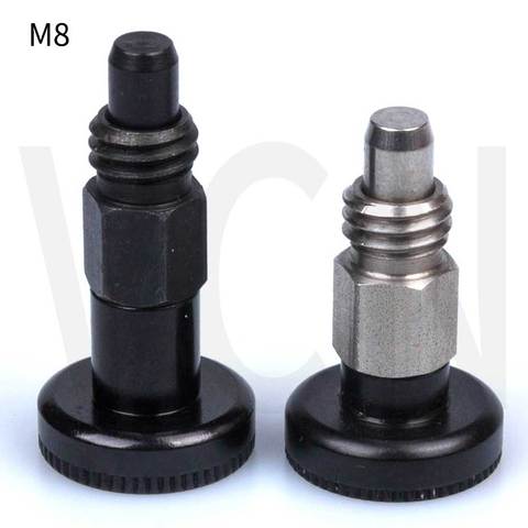 Mini Index Bolts, Handle-Retractable Plungers, M8*1.25,Pin 5mm. Without Lock. VCN241 Fast Shipping ► Photo 1/6