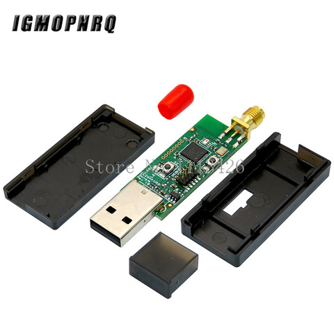 Black shell of Wireless Zigbee CC2531 CC2540 Sniffer Board Packet Protocol Analyzer USB Interface Dongle Capture Packet Module ► Photo 1/4