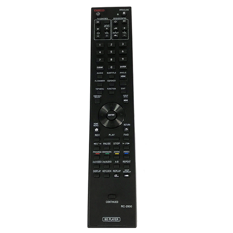 New Replace Remote Control RC-2930 BDP-140 For PIONEER Blu-ray Theater DVD BD Playe Fernbedienung ► Photo 1/5