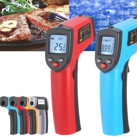 Digital GM320 Infrared Thermometer Non Contact Infrared Thermometer Pyrometer IR Laser Temperature Meter Gun -50~380C ► Photo 1/6