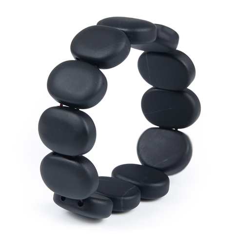 100%Quality Real Bianshi Black Bian Natural Stone Bianshi Bracelet Carve Black Bracelet For Men&Women jewelry ► Photo 1/5