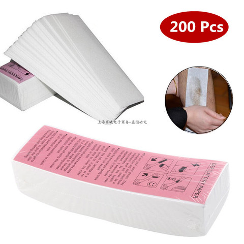 New 200pcs or 100pcs Removal Nonwoven Body Cloth Hair Remove Wax Paper Rolls High Quality Hair Removal Epilator Wax Strip Paper ► Photo 1/6