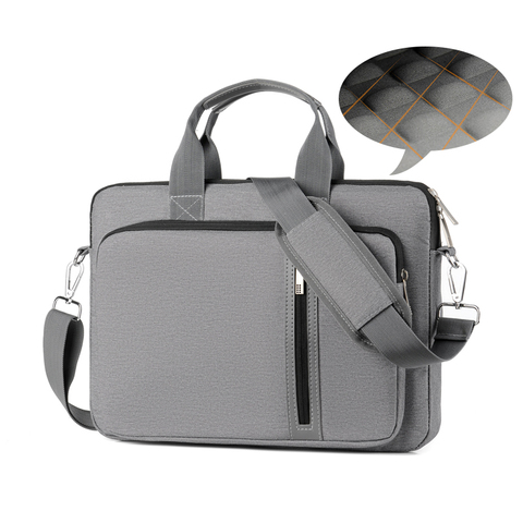 Laptop bag Sleeve Case for MacBook 13.3 14 15.6 inch handbag shoulder notebook Crossbody bags men business Messenger briefcase ► Photo 1/6