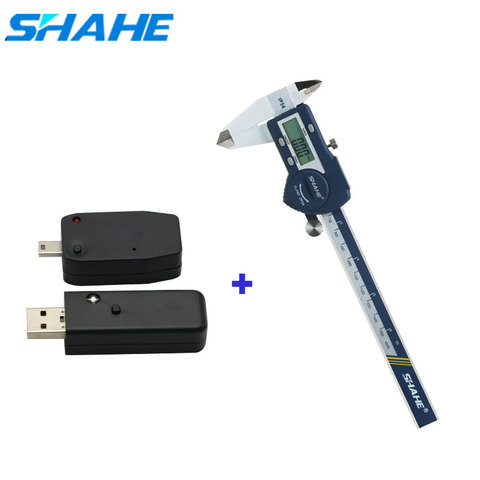 SHAHE Caliper Set Electronic Vernier Caliper 150 mm +Radio Frequency Transmission data output ► Photo 1/3