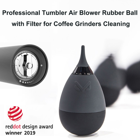 Professional Tumbler Air Blower Rubber Ball with Filter for Coffee Grinders & Camera Lens Cleaning ► Photo 1/6