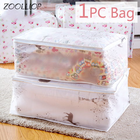 1Pc Fashion hot 2022 Household Items Storage Bags Organizer Clothes Quilt Finishing Dust Bag Quilts pouch Washable quilts bags ► Photo 1/6