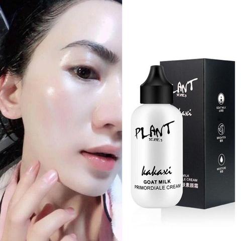 Natural Waterproof Cream Goat Milk Revitalizing Skin Lazy BB&CC Face Brighten foundation Korean Easy Makeup Base Cosmetic ► Photo 1/5