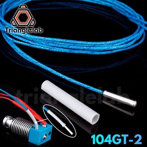 trianglelab ATC Semitec 104GT-2 104NT-4-R025H42G Thermistor Cartridge High temperature 280℃ for E3D V6 Volcano Heater Block ► Photo 1/5