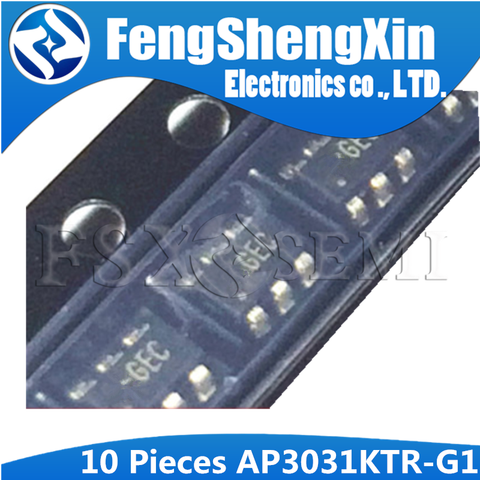 10pcs AP3031KTR-G1 SOT23-6 GEC AP3031KTR SOT AP3031 AP3031K  STEP-UP CONVERTER IC ► Photo 1/6