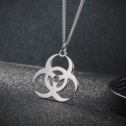 necklaces mens pendants simple Retro necklace Biochemical jewelry on the neck stainless steel hip hop chains necklaces fashion ► Photo 1/6