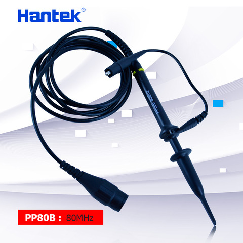 Digital Oscilloscope Probe X1 X10 80Mhz PP-80B Osciloscopio Test Probes for Hantek osciiloscope 130cm length ► Photo 1/6