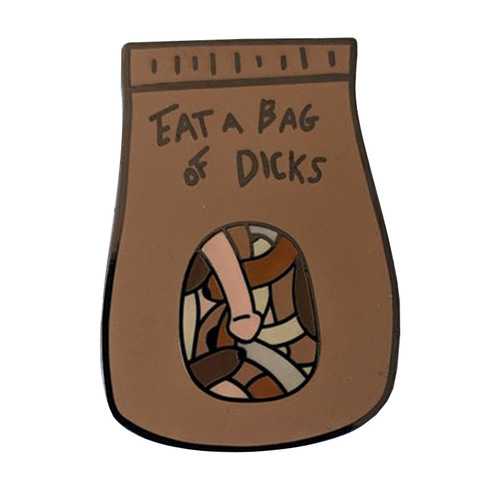 Bag o Dicks  Mature Enamel Pin ► Photo 1/1