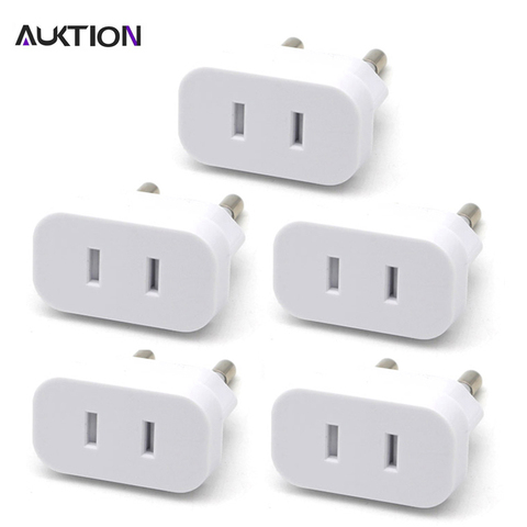 AUKTION European Plug Adapter Power Converter Usa Us to EU Europe Italy Plug Adapters European Travel Plug Adapters America EU ► Photo 1/6