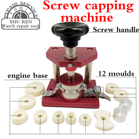 Watch tool， horloge opener， watch back capping machine ， press bottom capping machine ，watch maintenance tool ► Photo 1/6