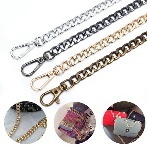 1pcs DIY Bag Strap Chain Wallet Handle Purse Metal Strap Chain Strap Replaced Bag Strap Bag Spare Parts 120cm ► Photo 1/6